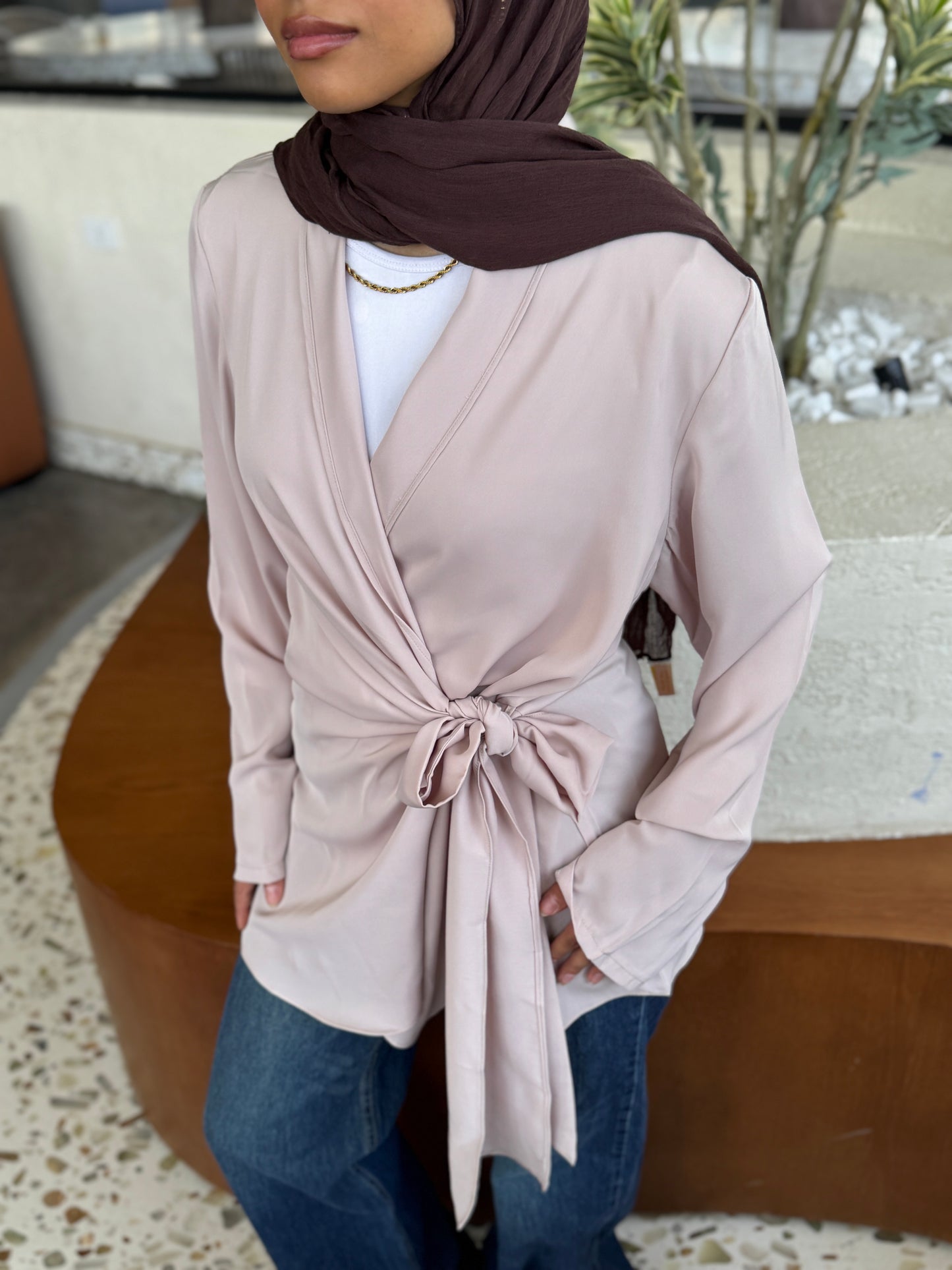 wrap Blazer
