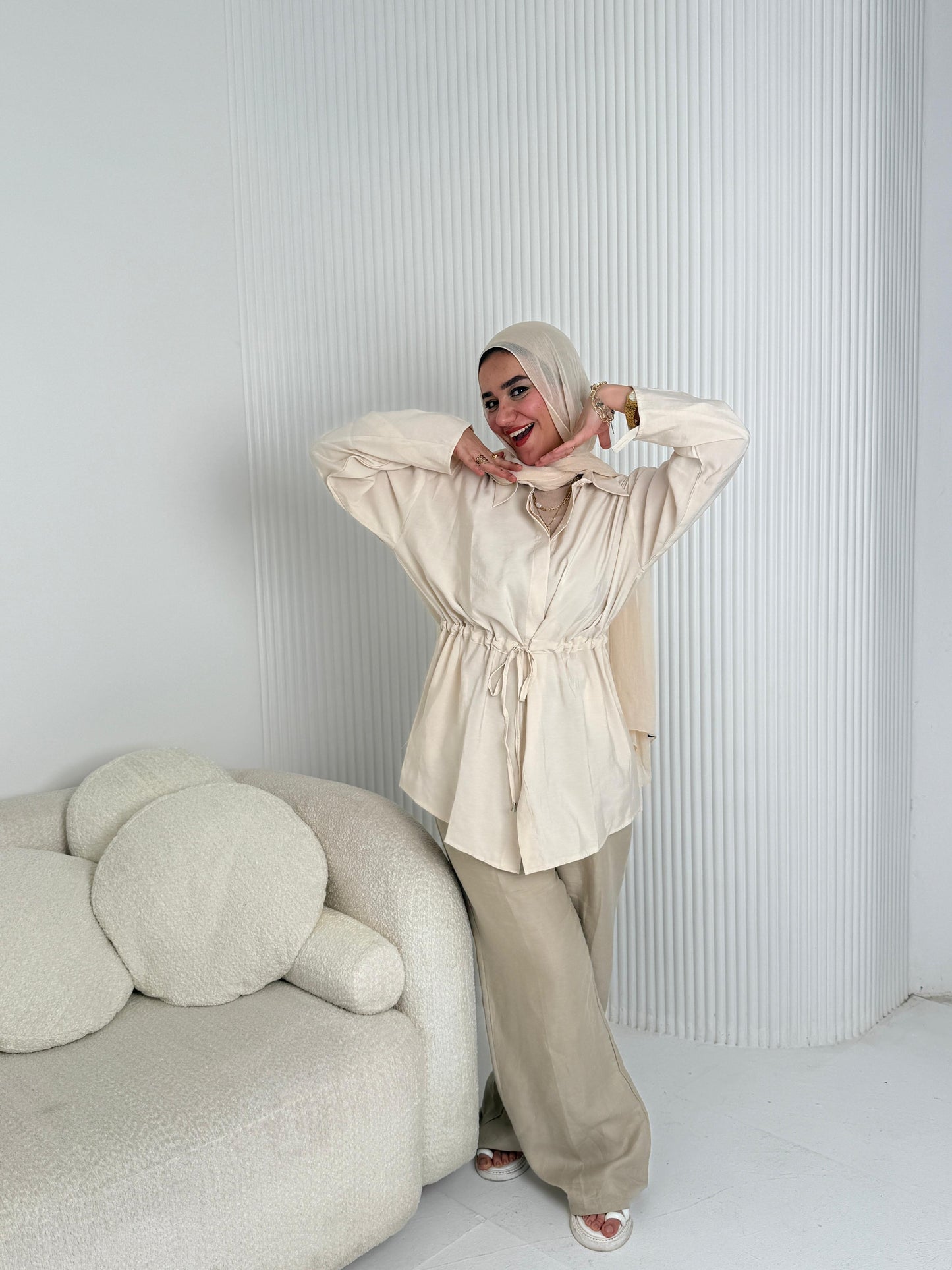 Belted Shirt