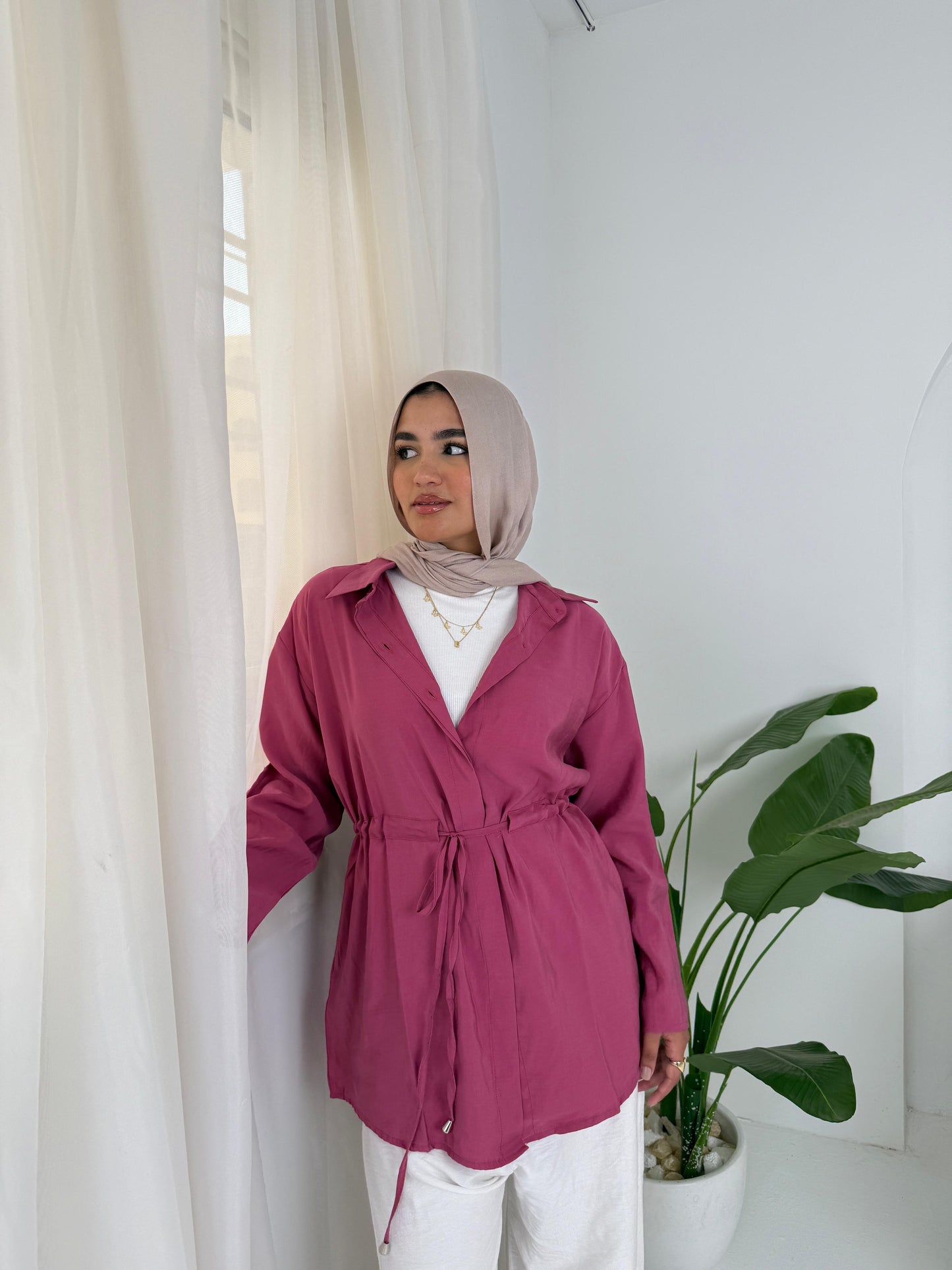 Belted Shirt