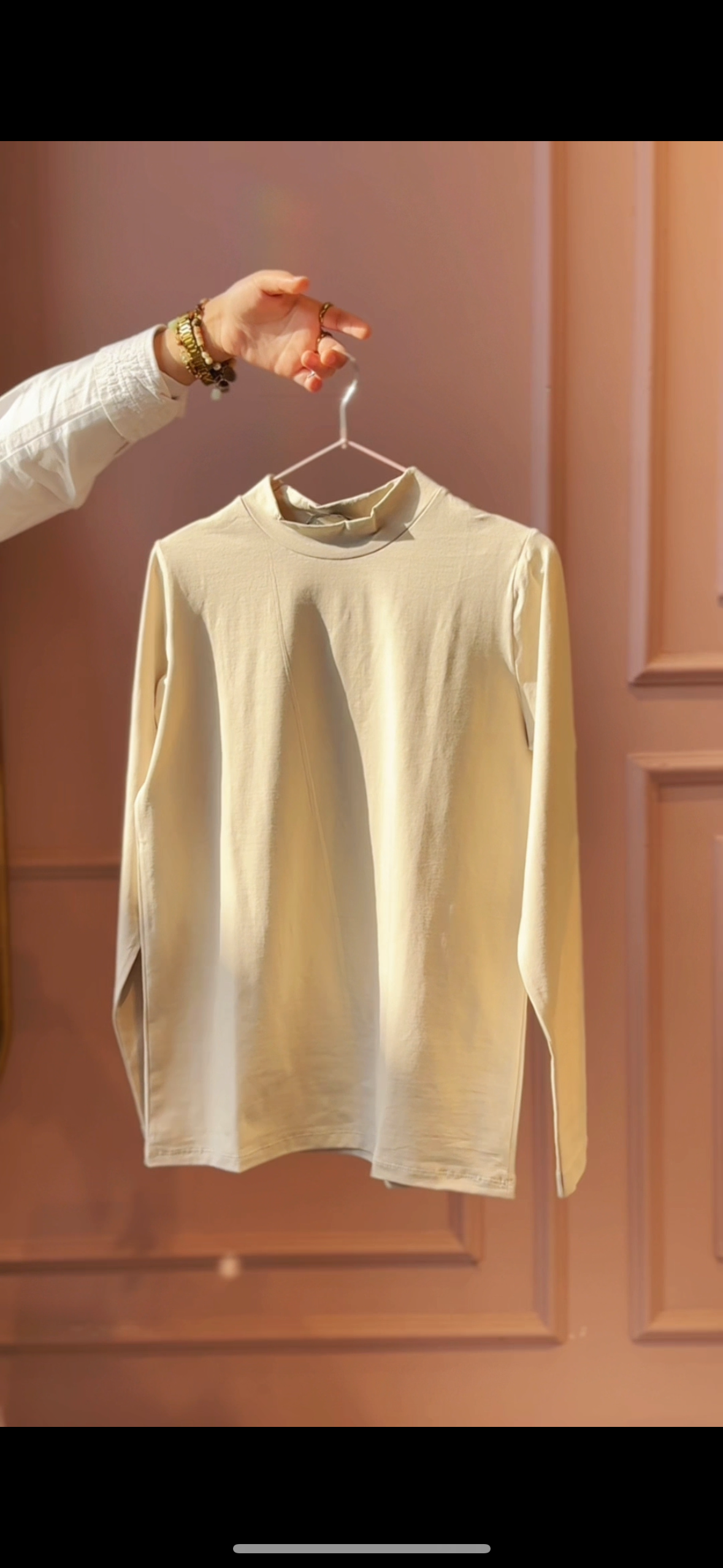 Cotton basic long sleeve
