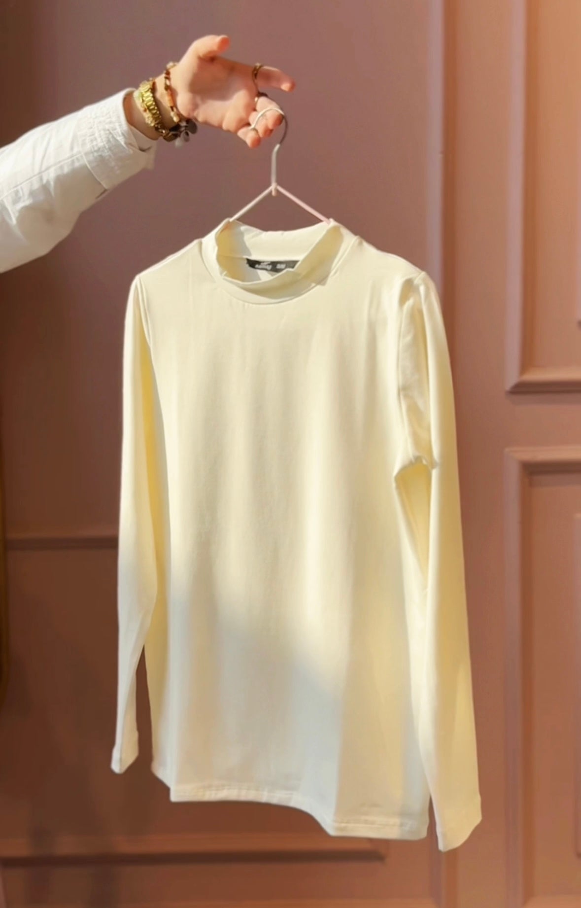 Cotton basic long sleeve