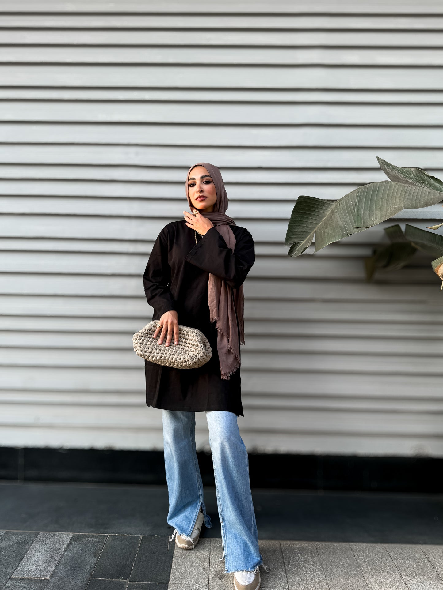 Long cotton comfy top