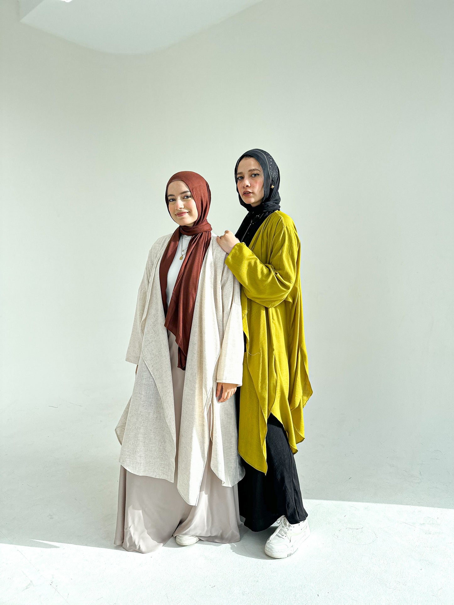 Sunburst linen Cardigan