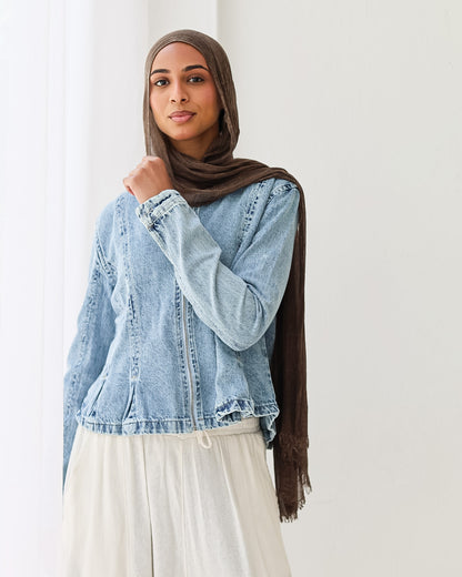 Waist Denim Jacket