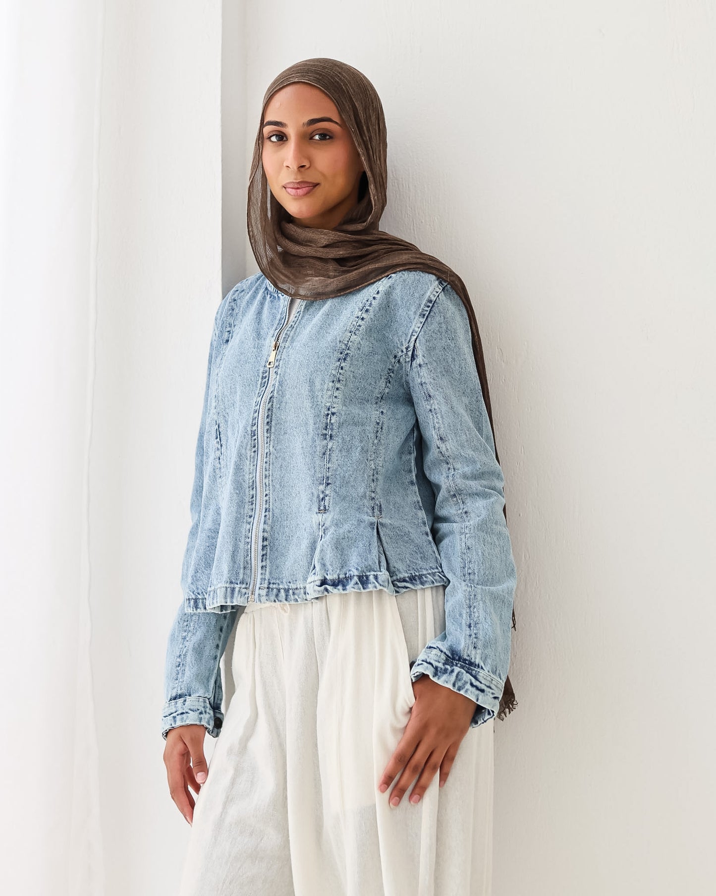 Waist Denim Jacket