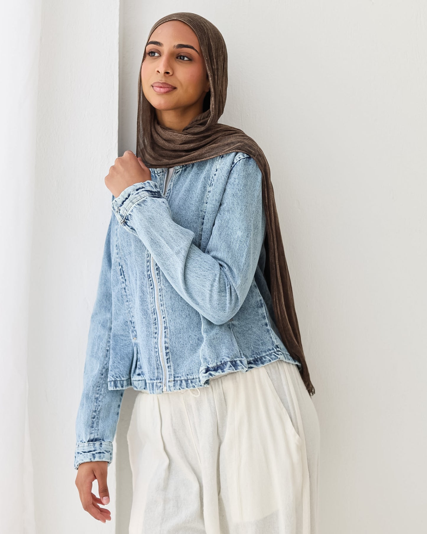 Waist Denim Jacket