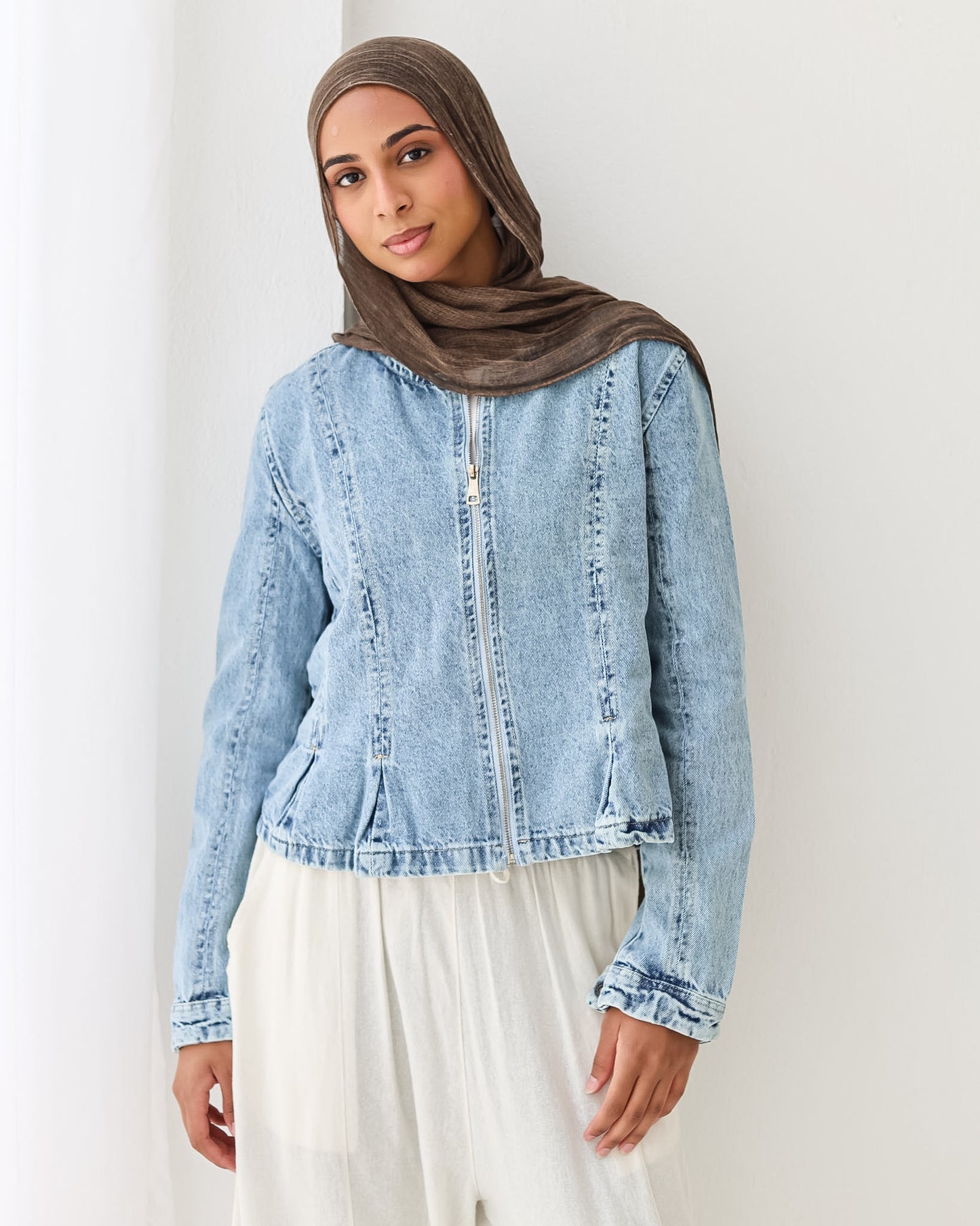 Waist Denim Jacket