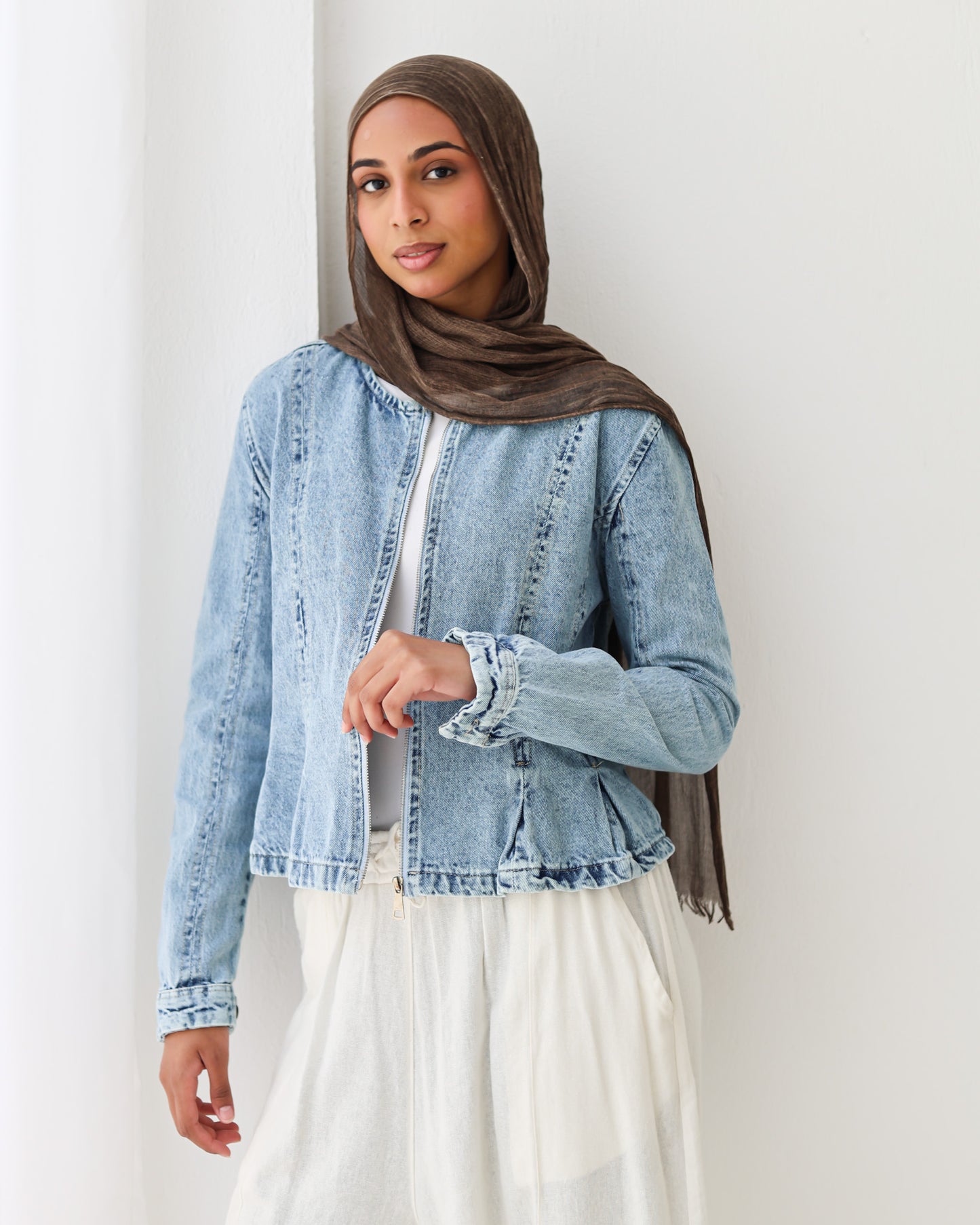 Waist Denim Jacket