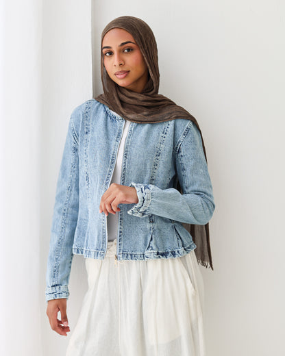 Waist Denim Jacket