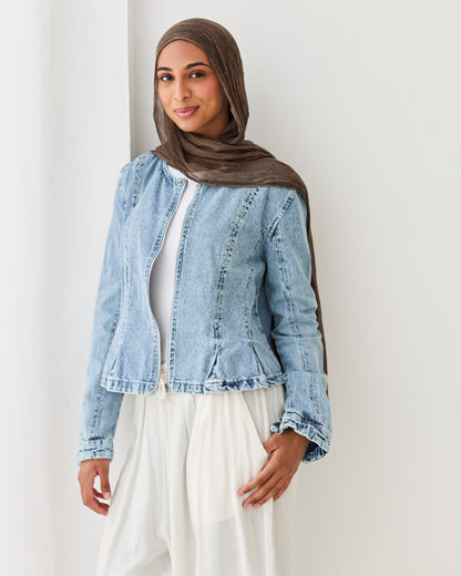 Waist Denim Jacket