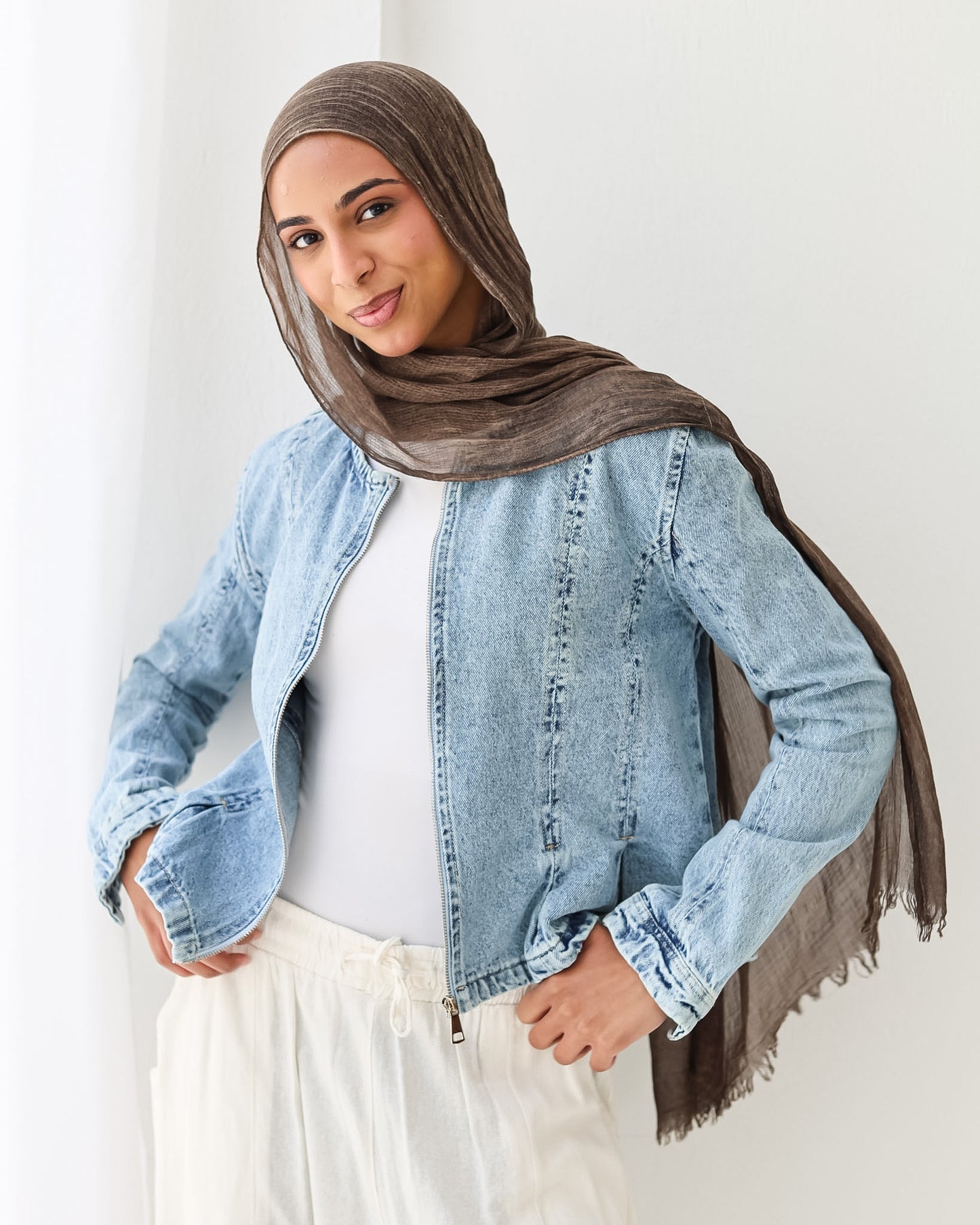 Waist Denim Jacket