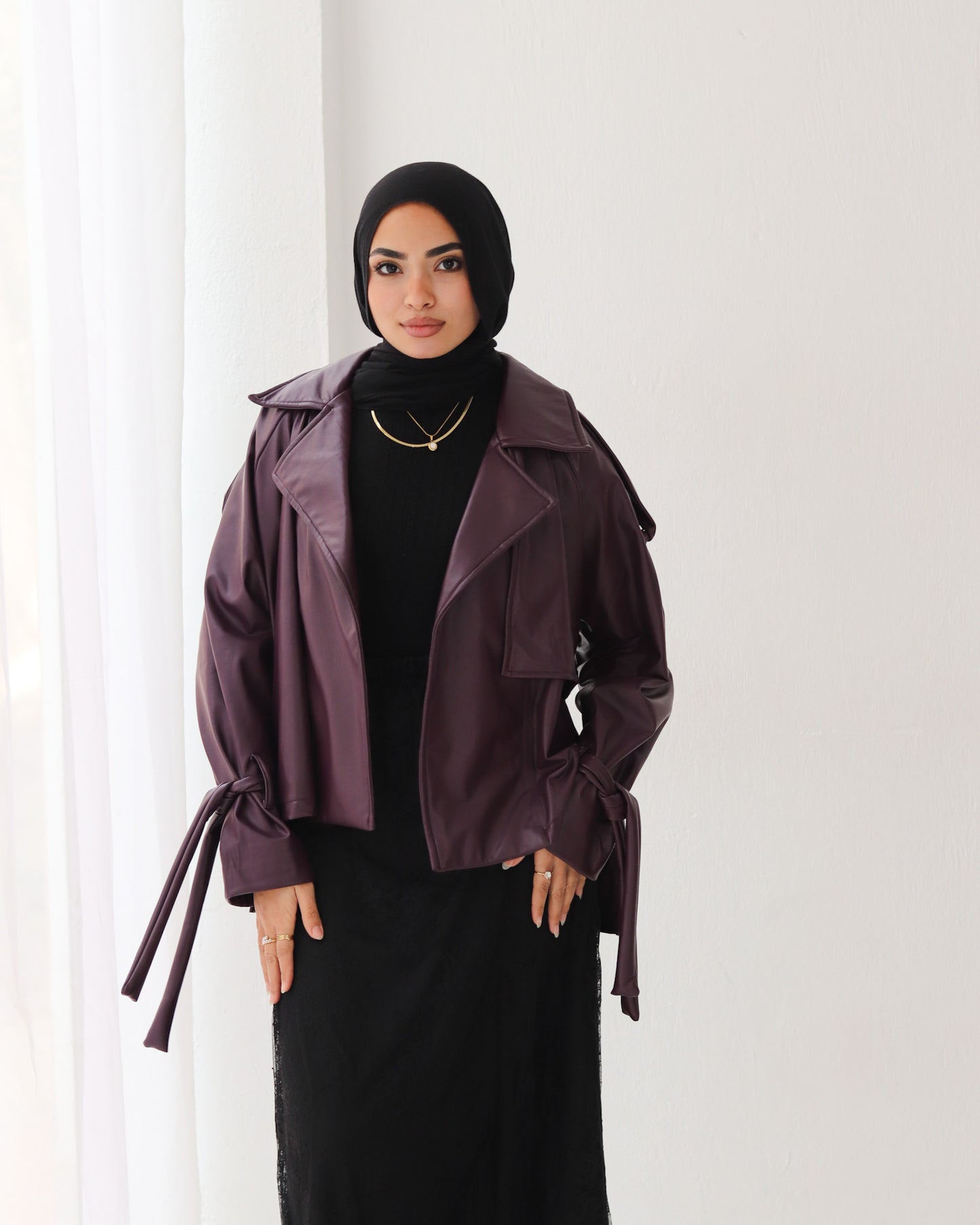 Urban Edge Leather Jacket