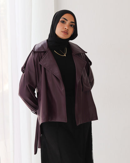 Urban Edge Leather Jacket