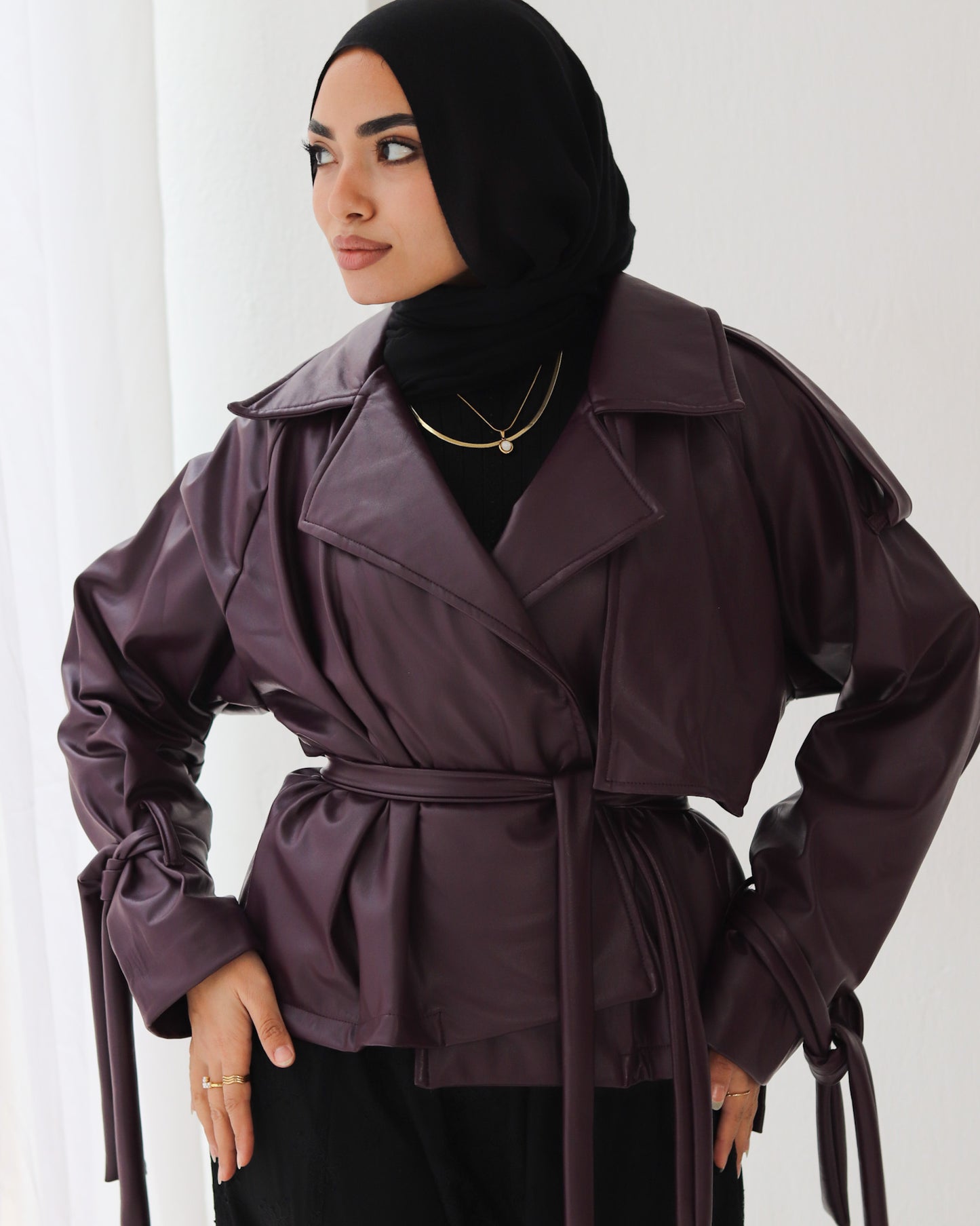 Urban Edge Leather Jacket